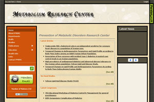 Prevention of Metabolic Disorders Research Center Prevention of Metabolic Disorders Research Center